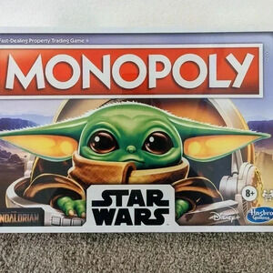 Monopoly Star Wars The Mandalorian‎ Baby Yoda Board Game New Sealed Hasbro